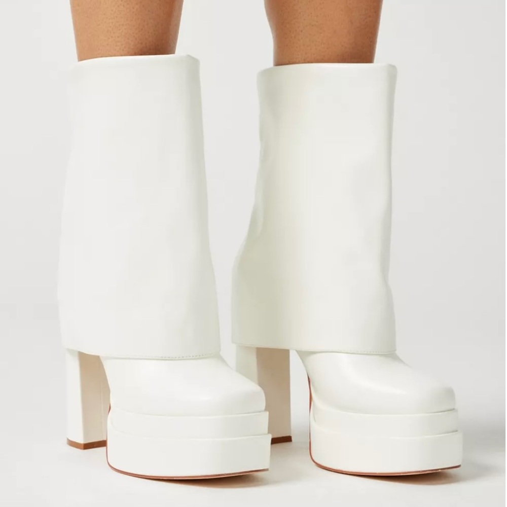 PINK Platform boots from Azalea Wang